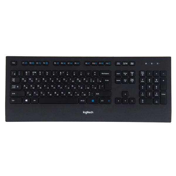 Клавиатура Logitech K280E, (USB, Black)