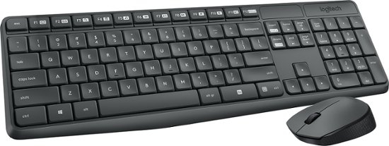 Keyboard+Mouse Wireless Logitech MK235 (USB)