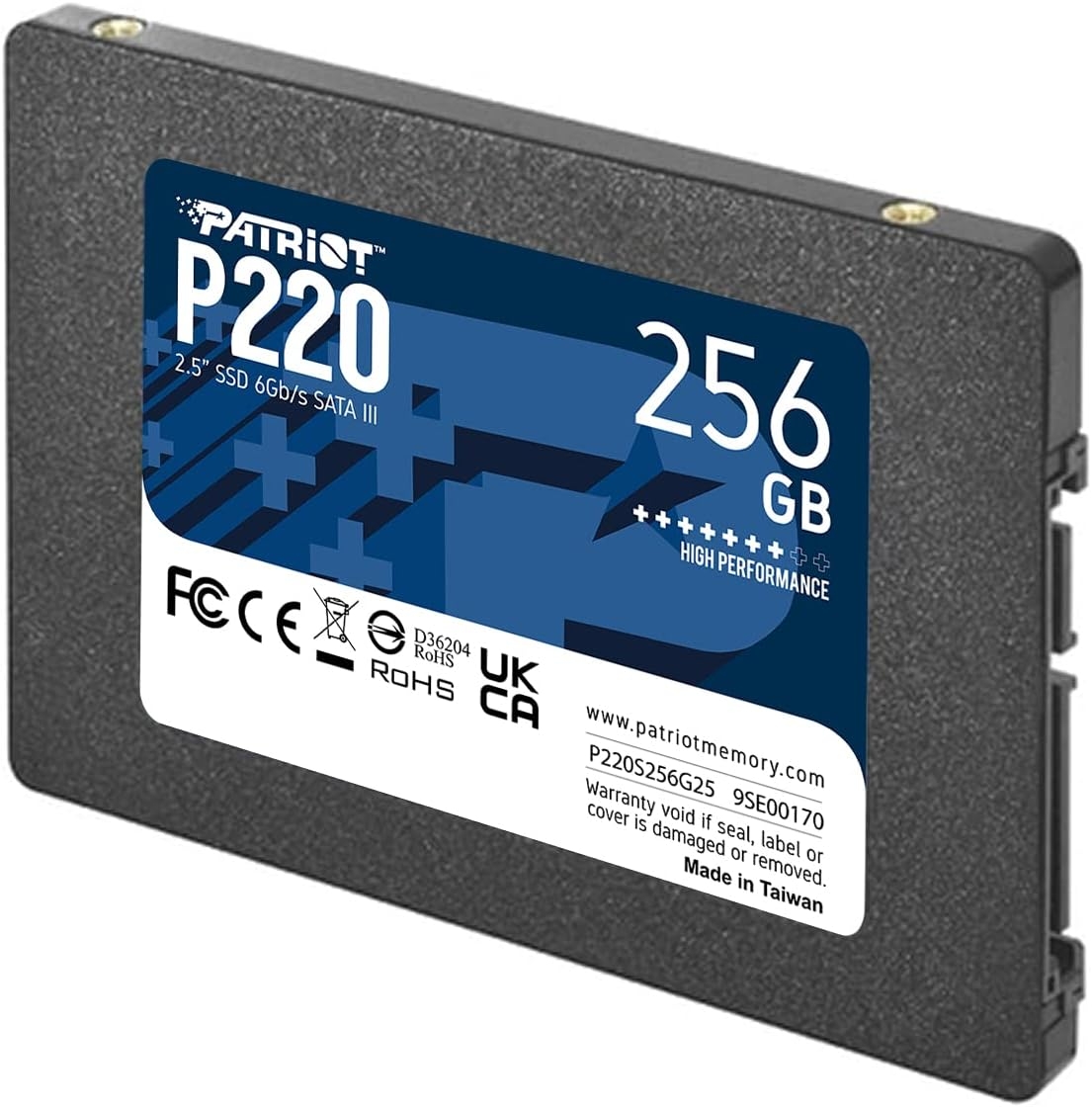 Накопитель SSD 256GB PATRIOT P220S256G25 P220 (2.5