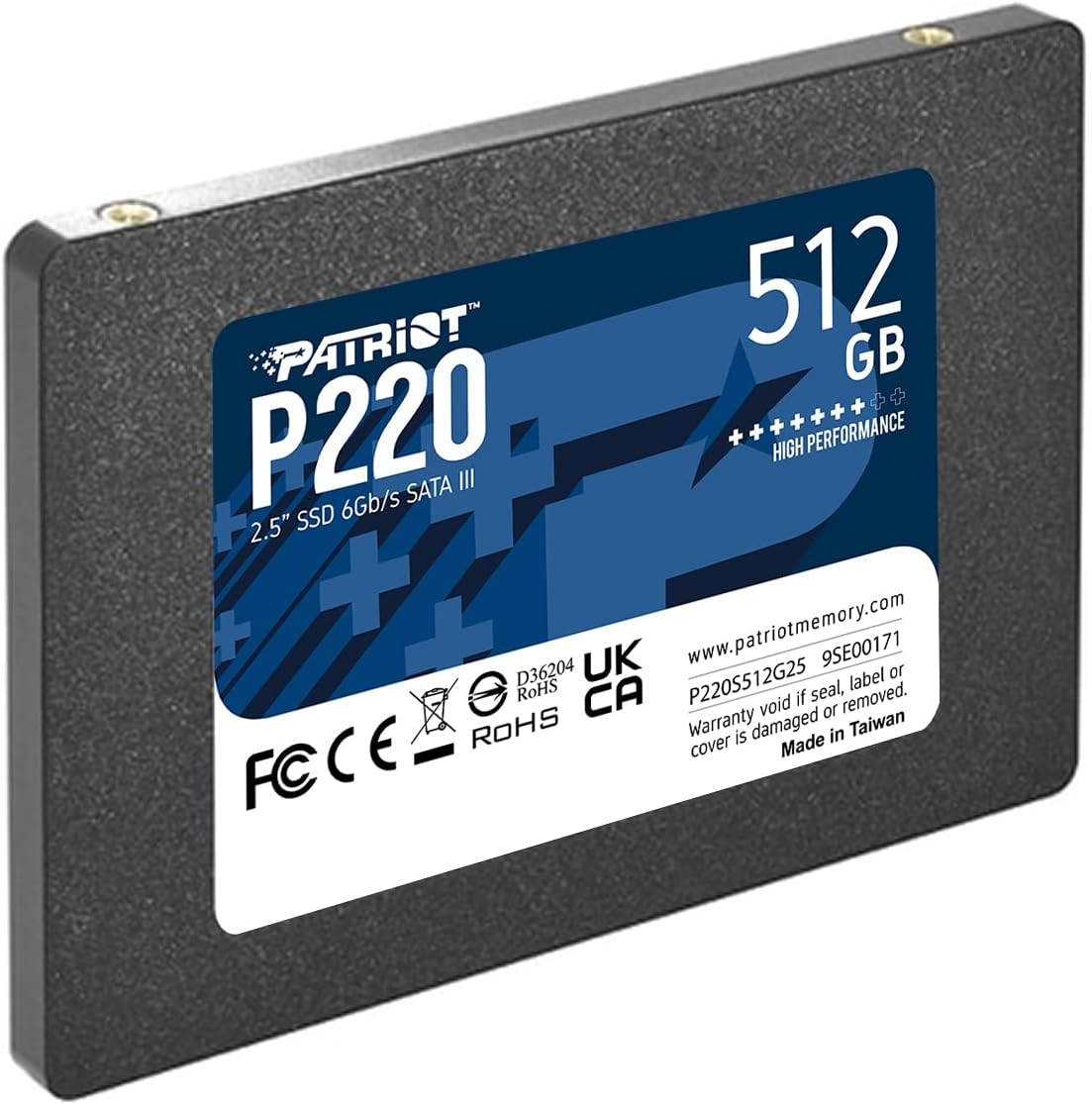 SSD 512GB PATRIOT P220S512G25 P220 (2.5