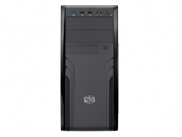 Корпус MidiTower Coolermaster CM Force 500 w/o black (MidiATX)