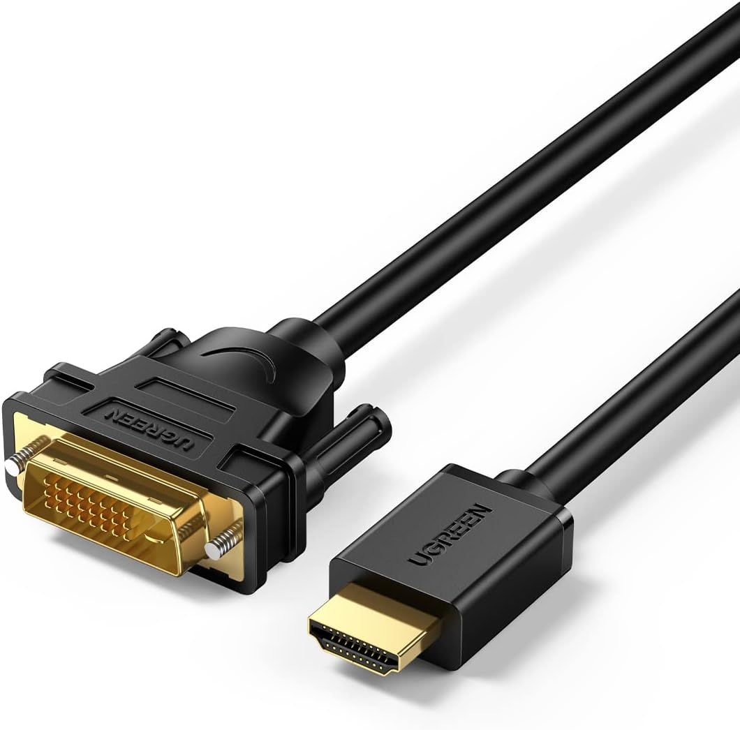 Кабель Ugreen 10135 HDMI-DVI (2K, 2m, Black)