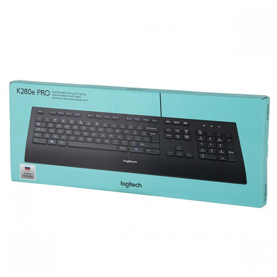 Клавиатура Logitech K280E, (USB, Black)