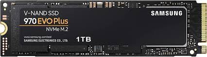 Накопитель SSD M.2 1Tb SAMSUNG MZ-V7S1T0BW 970 EVO Plus (M.2 2280 PCI-E, Reading 3500 MB/s, Writing 3300 Mb/s)