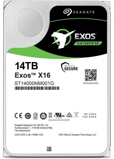 Жесткий диск 14TB SATAIII Seagate Exos X16 ST14000NM001G (3.5