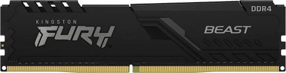 Модуль памяти DIMM 64GB DDR4 Kingston FURY Beast KF432C16BBK2/64 (2x32GB, 3200MHz)