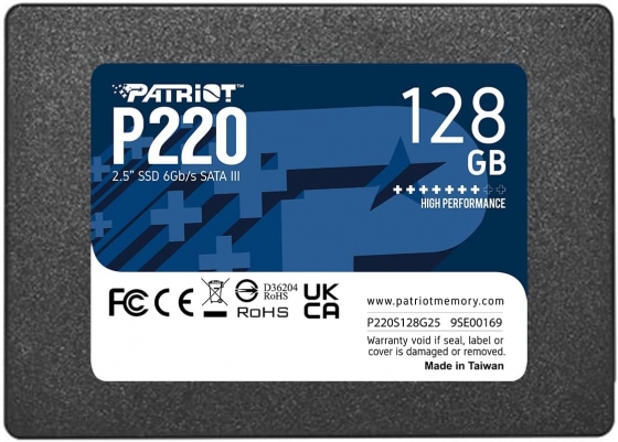 Կուտակիչ SSD 128GB PATRIOT P220S128G25 P220 (2.5