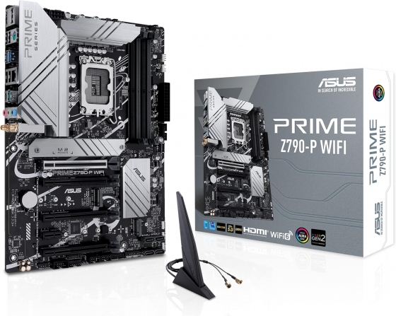 Մայրական սալիկ ASUS PRIME Z790-P WIFI (S-1700, Z790, HDMI, DP, 5xPCI-E, 4DDR5, 3xM.2, SATA3, GbLAN)