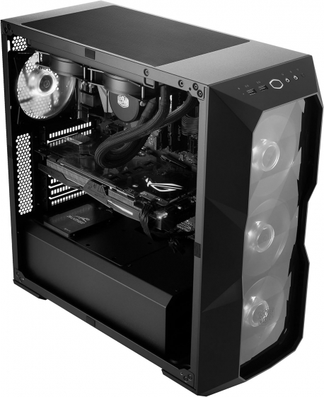 Корпус MidiTower Cooler Master MasterBox TD500L w/o black (MidiATX)