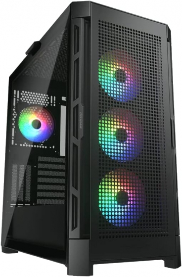 Case MidiTower Cougar AirFace Pro RGB w/o black (MidiATX)