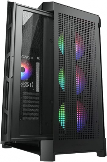 Корпус MidiTower Cougar AirFace Pro RGB w/o black (MidiATX)