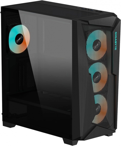 Корпус MidiTower Gigabyte C301G w/o black (MidiATX, ATX)