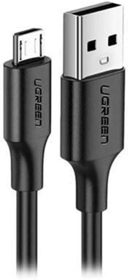 Մալուխ Ugreen 60136 (Micro USB(M) to USB 2.0(M), 1m, Black)