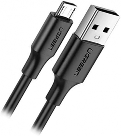 Մալուխ Ugreen 60136 (Micro USB(M) to USB 2.0(M), 1m, Black)