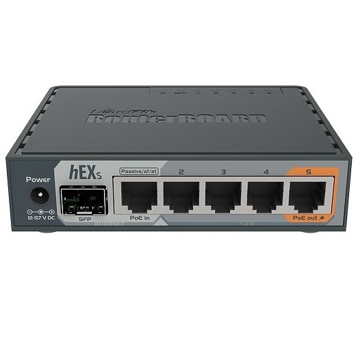 Точка доступа/Router MikroTik RB760IGS HEX S (10/100/1000, SFP)