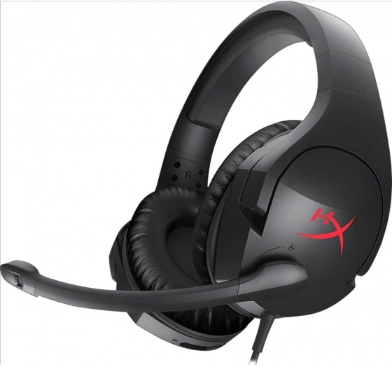 Наушники с микрофоном HyperX Cloud Stinger (Gaming, 3.5mm, 1.3m, Black)