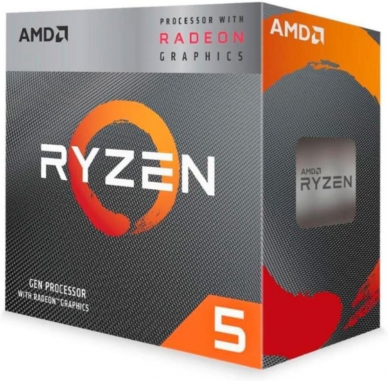 Процессор AMD Ryzen 5 4600G (S-AM4, TRAY)