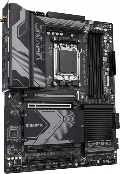 Мат. плата Gigabyte X670 Gaming X AX V2 (S-AM5, X670, HDMI, 3xPCI-E, 4DDR5, 4xM.2, GbLAN)