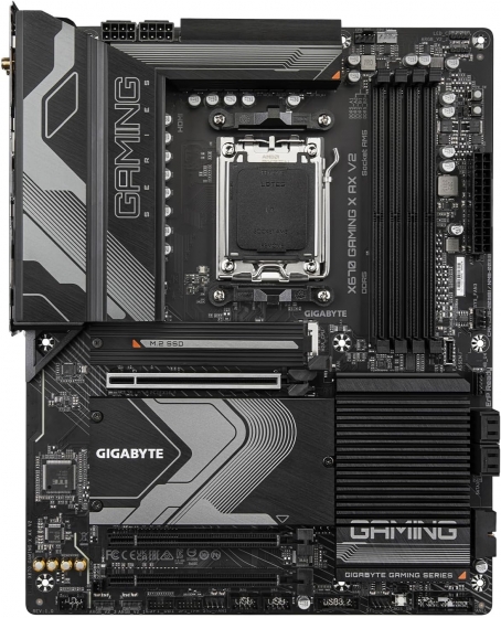 Мат. плата Gigabyte X670 Gaming X AX V2 (S-AM5, X670, HDMI, 3xPCI-E, 4DDR5, 4xM.2, GbLAN)