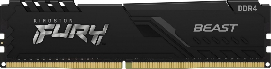 Модуль памяти DIMM 32GB DDR4 Kingston FURY Beast Kit KF432C16BB1K2/32 (2x16GB, 3200MHz)