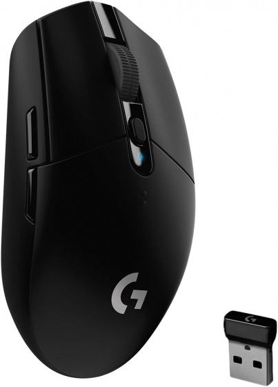 Мышь беспроводная Logitech G305 Lightspeed (Gaming, USB, Black)