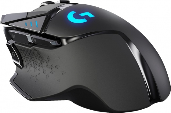 Мышь беспроводная Logitech G502 Lightspeed (Gaming, USB, Black)