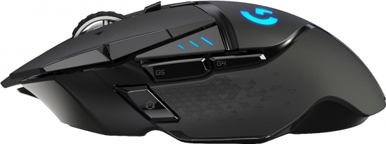 Мышь беспроводная Logitech G502 Lightspeed (Gaming, USB, Black)