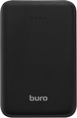 Источник питания Buro T4-10000 (10000mAh, 10W, 2A, 2xUSB-A, Black)