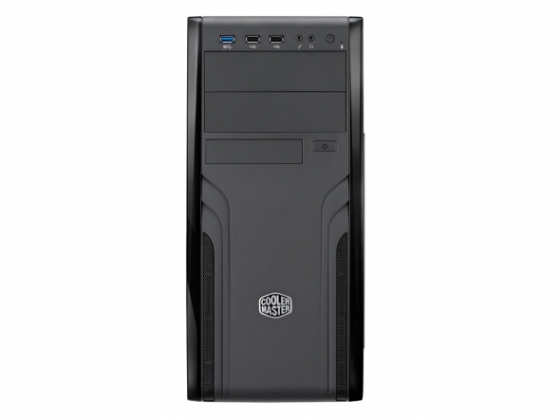 Корпус MidiTower Coolermaster CM Force 500 w/o black (MidiATX)