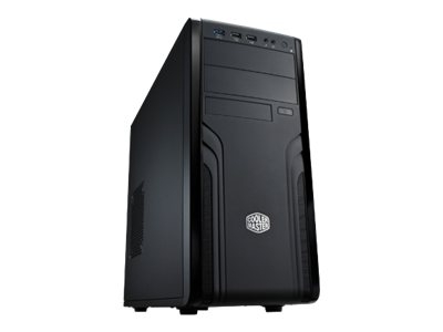 Корпус MidiTower Coolermaster CM Force 500 w/o black (MidiATX)