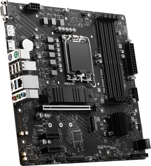 MB MSI PRO B760M-P (S-1700, B760, VGA, HDMI, DP, 3xPCI-E, 4DDR5, 2xM.2, SATA3, GbLAN)