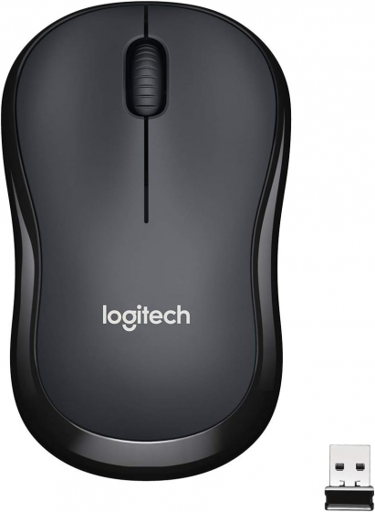 Мышь беспроводная Logitech M221 Silent (USB, Charcoal)