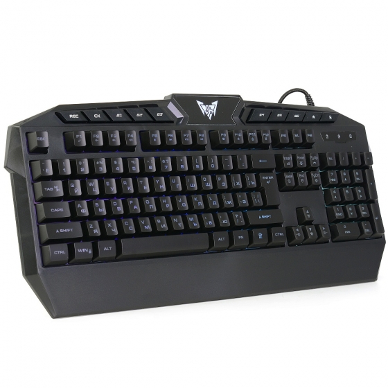 Клавиатура CrownMicro CMGK-404, RGB, Gaming (USB)