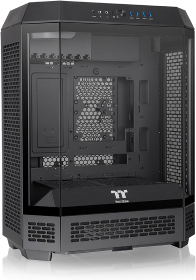 Корпус MidiTower eGreen C711 black (USB 3.0, 600W)