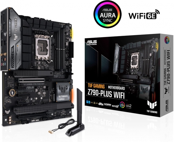 Մայրական սալիկ ASUS TUF GAMING Z790-BTF WIFI (S-1700, Z790, HDMI, DP, 3xPCI-E, 4DDR5, 4xM.2, SATA3, Wi-Fi 7, GbLAN)