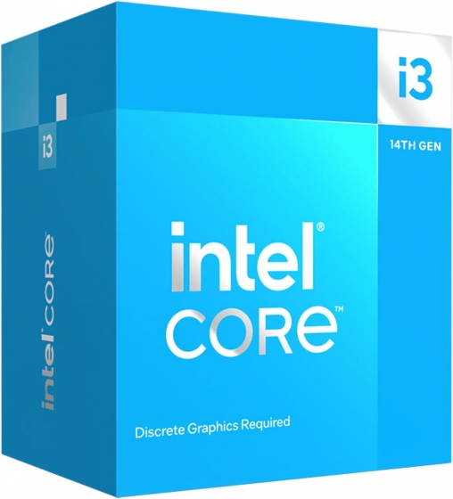 Процессор Intel Core i3 14100F (4.7GHz, 12Mb, 8GT/s, S1700, TRAY)