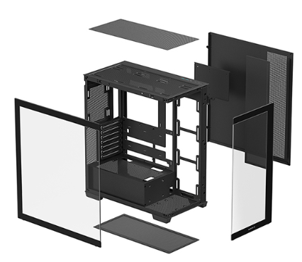 Корпус MidiTower Deepcool CG580 (USB3.0, MidiATX)