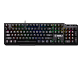 Keyboard MSI VIGOR GK41 LR (Gaming, Mechanical, Multimedia, Black, USB, US/RU Layout)