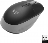 Мышь беспроводная Logitech M190 (USB, Grey)