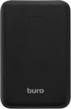 Power bank Buro T4-10000 (10000mAh, 10W, 2A, 2xUSB-A, Black)