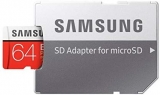 Карта памяти Micro SD Samsung EVO Plus 64GB MB-MC64SA/EU (w/Adapter, Class 10)