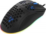 Mouse Genesis NMG-1839 KRYPTON 555, Gaming, Black, RGB (8000DPI, USB)