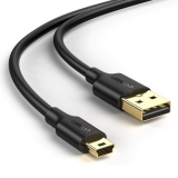 Cable Ugreen 10355 (USB 2.0 A(M) to Mini USB(M), 1m, Black)