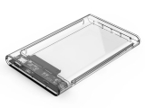 Жесткий диск внешний корпус для HDD/SSD Orico 2139U3-CR-BP-HW (Transparent PC Plastic, 2.5 Жесткий диск внешний корпус для HDD/SSD Orico 2139U3-CR-BP-HW (Transparent PC Plastic, 2.5